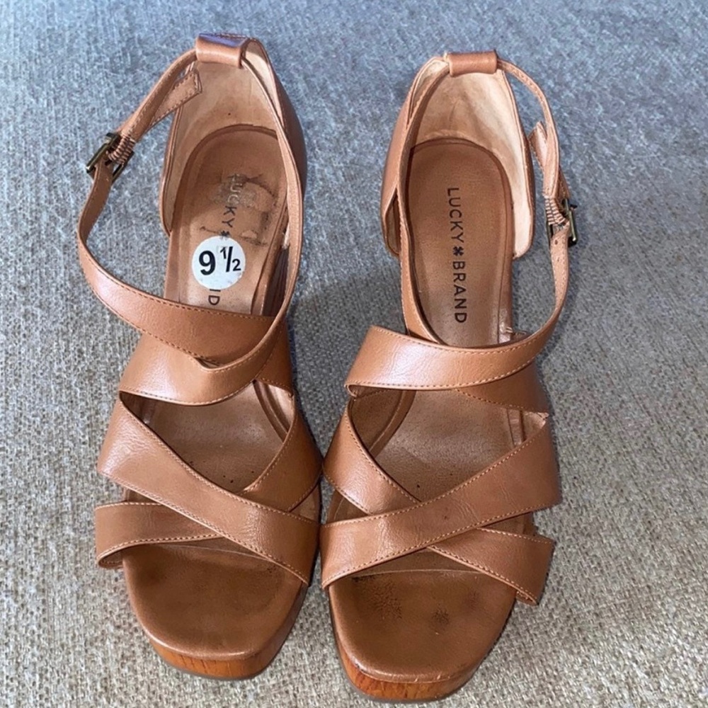 Lucky Brand LF Laken Wedge, 9.5